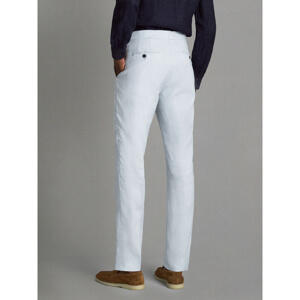 REISS KIN Slim Fit Linen Adjuster Trousers